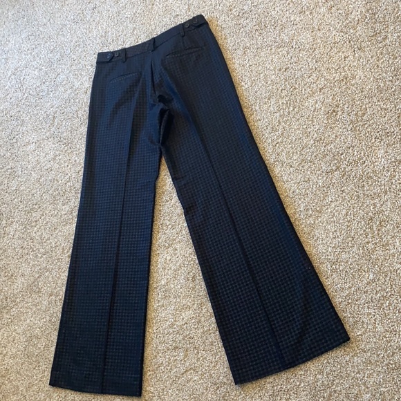 ⛓Express Editor Pant In Black Houndstooth - Picture 9 of 11